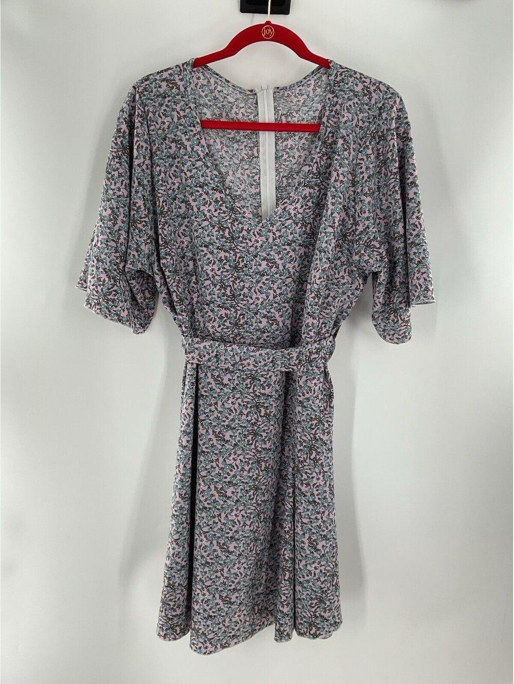 SHEIN Curve Women’s 2XL floral Dress Knee Length V-Neck 122